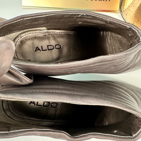 Aldo gray leather booties, size 9 (EU 40), new with tags - Picture 13 of 13